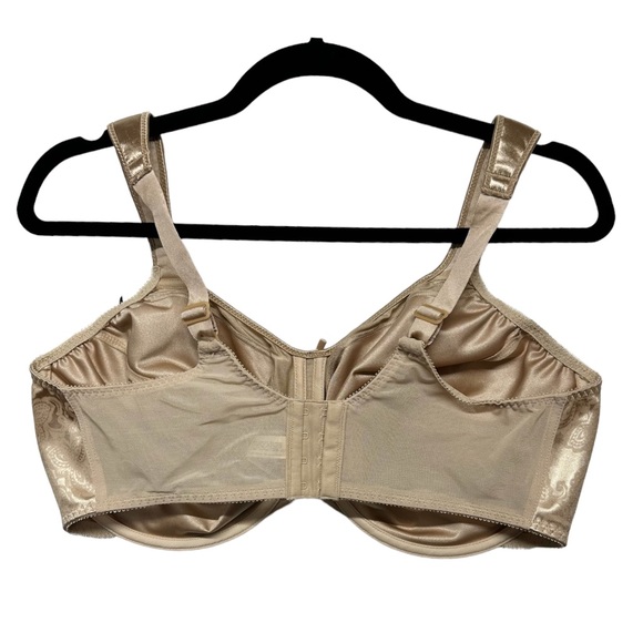 Bali Intimates & Sleepwear 22 Bali Satin Tracings Fullfigure Minimizer Bra Nude Poshmark